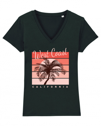 West Coast Sunset California Black