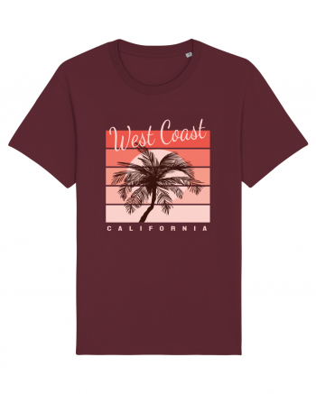 West Coast Sunset California Burgundy