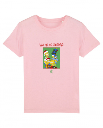 Christmassy Simpsons no. 1 Cotton Pink