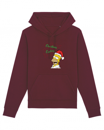 Christmassy Simpsons no. 2 Burgundy