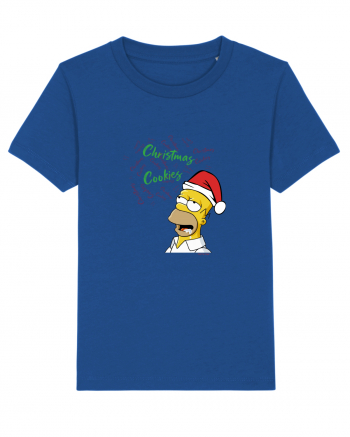 Christmassy Simpsons no. 2 Majorelle Blue