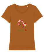 Christmassy Simpsons no. 3 Tricou mânecă scurtă guler larg fitted Damă Expresser