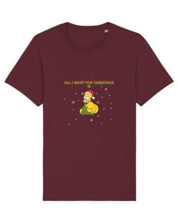 Christmassy Simpsons no. 5 Burgundy