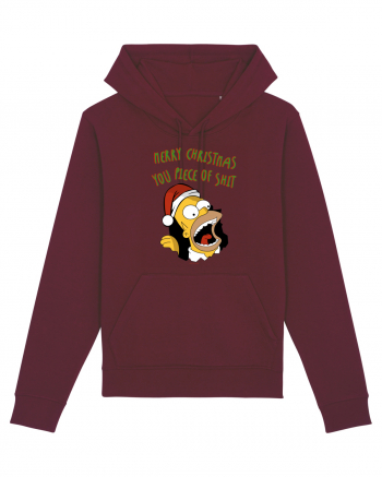 Christmassy Simpsons no. 6 Burgundy