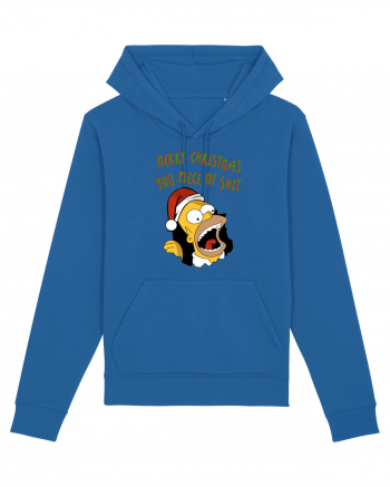 Christmassy Simpsons no. 6 Royal Blue