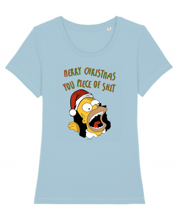 Christmassy Simpsons no. 6 Sky Blue