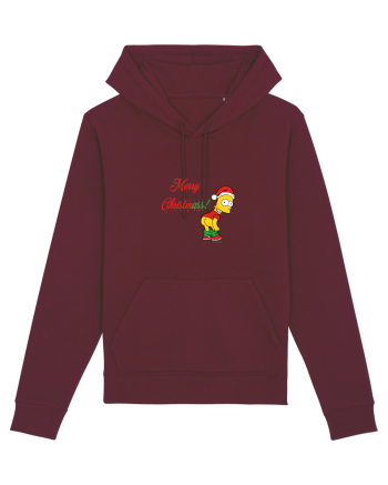 Christmassy Simpsons no. 7 Burgundy