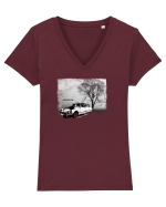 citroen Tricou mânecă scurtă guler V Damă Evoker