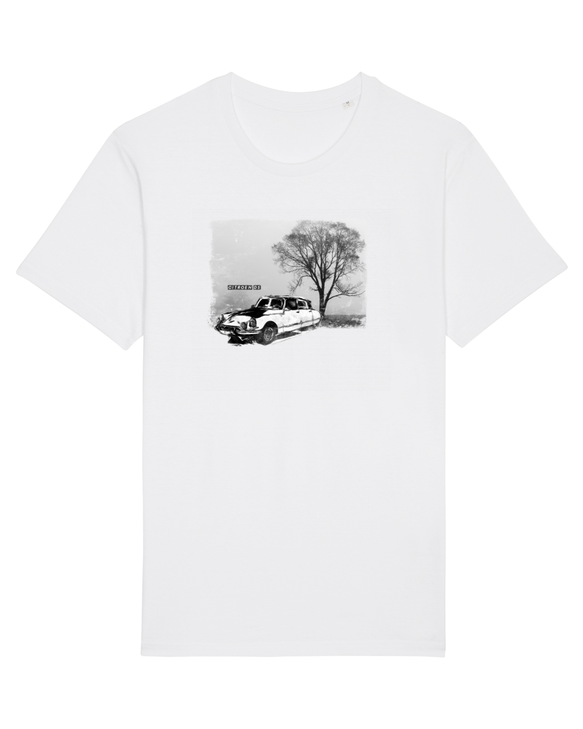 Tricou mânecă scurtă Unisex Rocker White