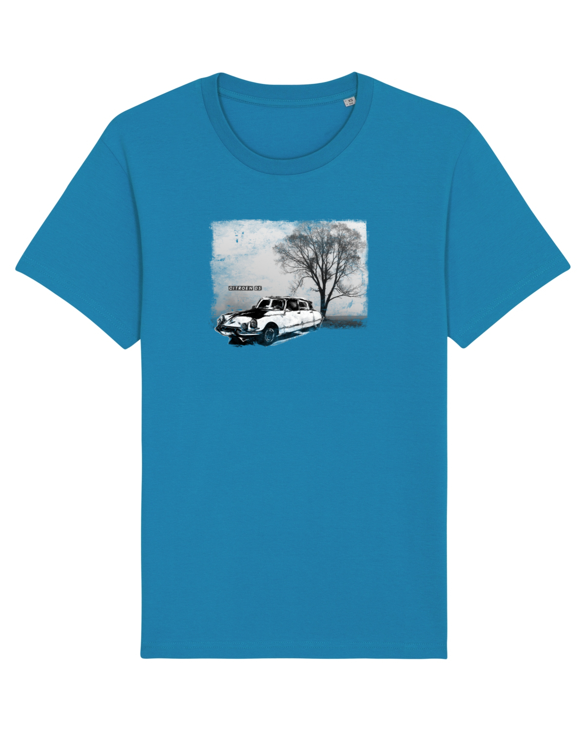 Tricou mânecă scurtă Unisex Rocker Azur