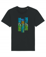 Drumeție la Munte cu Cortul Tricou mânecă scurtă Unisex Rocker