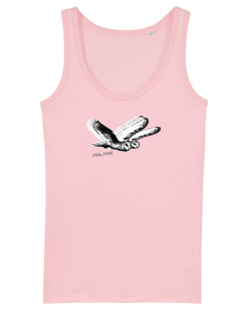 flying owls Cotton Pink