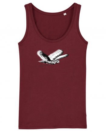 flying owls Burgundy