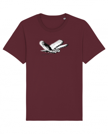 flying owls Burgundy