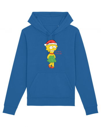 Christmassy Simpsons no. 8 Royal Blue