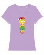 Christmassy Simpsons no. 8 Tricou mânecă scurtă guler larg fitted Damă Expresser