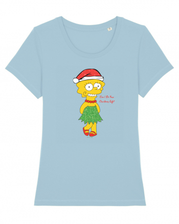 Christmassy Simpsons no. 8 Sky Blue