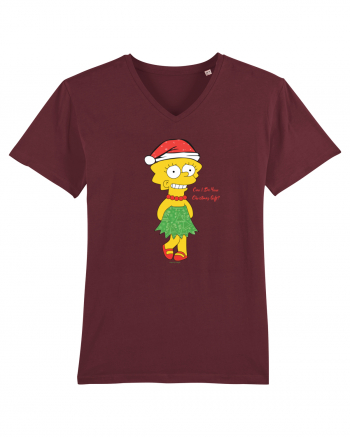 Christmassy Simpsons no. 8 Burgundy