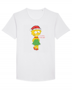 Christmassy Simpsons no. 8 Tricou mânecă scurtă guler larg Bărbat Skater