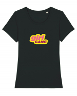 girl GANG Tricou mânecă scurtă guler larg fitted Damă Expresser