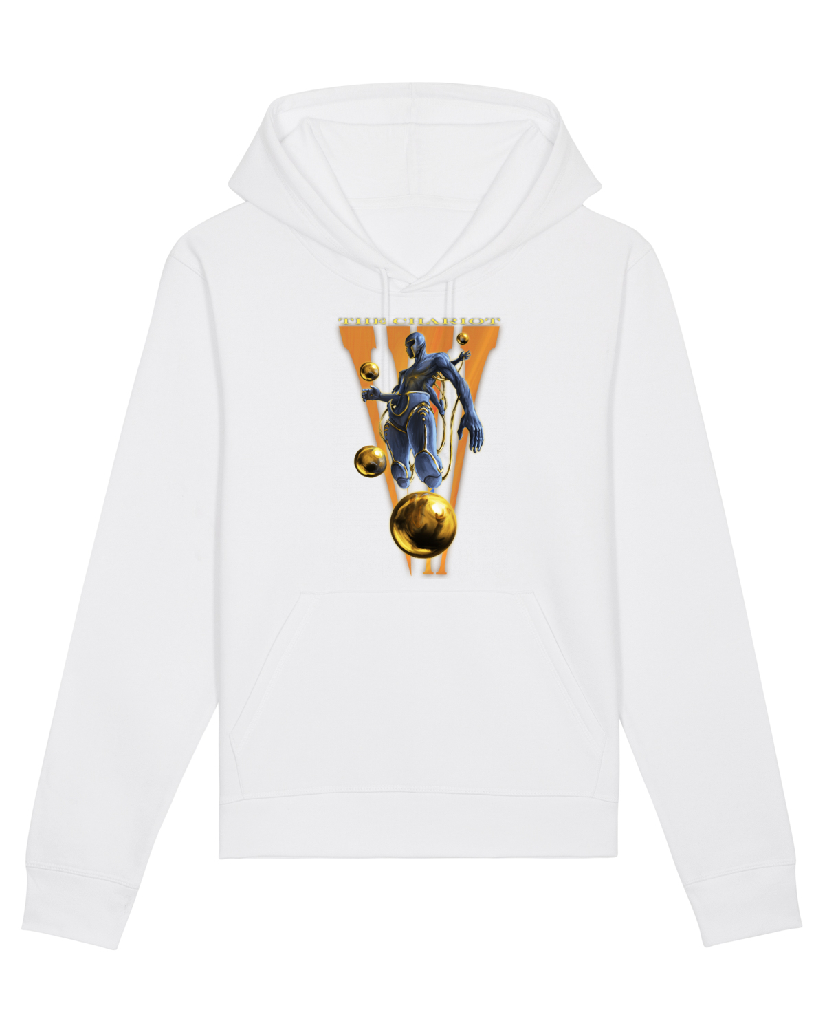 Hanorac Unisex Drummer White