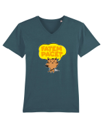 fațem pace? Tricou mânecă scurtă guler V Bărbat Presenter