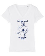 spatiu personal Tricou mânecă scurtă guler V Damă Evoker
