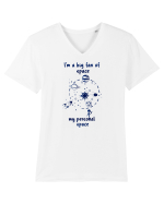 spatiu personal Tricou mânecă scurtă guler V Bărbat Presenter