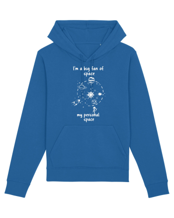 I'm a big fan of space Royal Blue