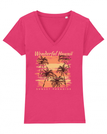 Wonderful Hawaii Sunset Paradise Raspberry