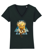 XIX The Sun Tricou mânecă scurtă guler V Damă Evoker
