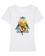 XIX The Sun Tricou mânecă scurtă guler larg fitted Damă Expresser