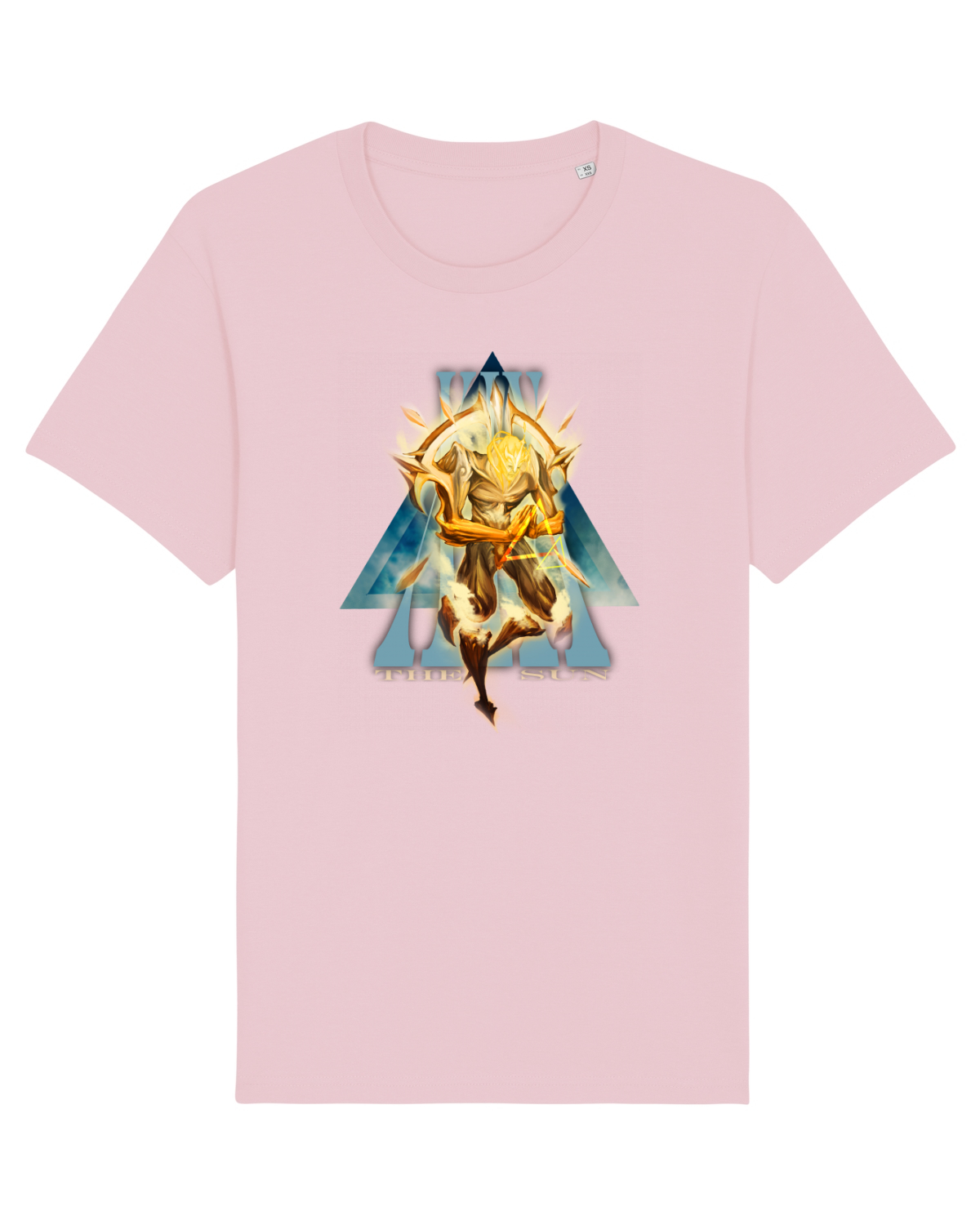 Tricou mânecă scurtă Unisex Rocker Cotton Pink