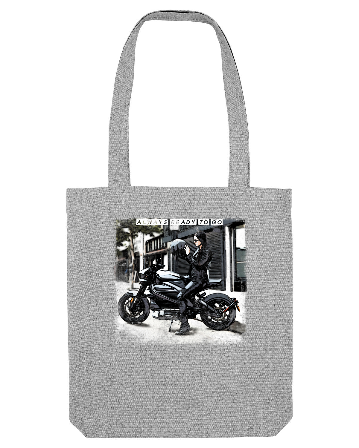 Sacoșă textilă Heather Grey