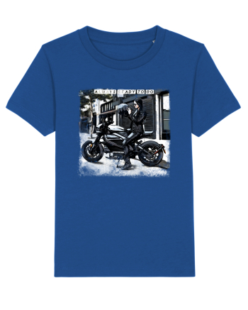 always ready to go with a bike Majorelle Blue