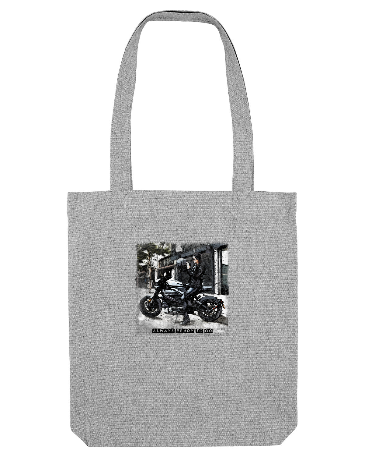 Sacoșă textilă Heather Grey