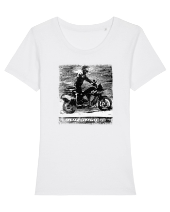 ride with harley White