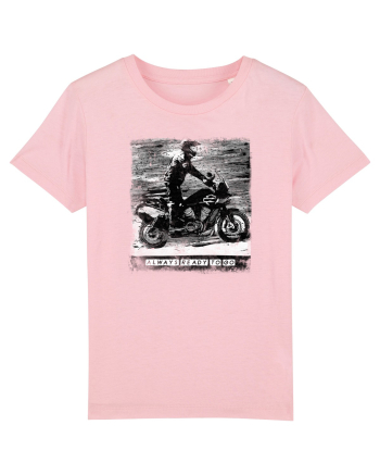 ride with harley Cotton Pink
