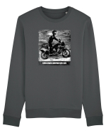 ride with harley Bluză mânecă lungă Unisex Rise