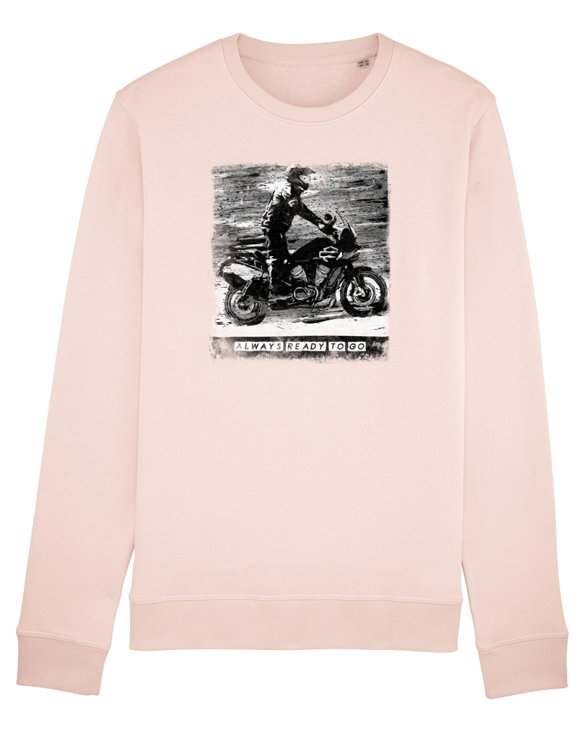Bluză mânecă lungă Unisex Rise Candy Pink