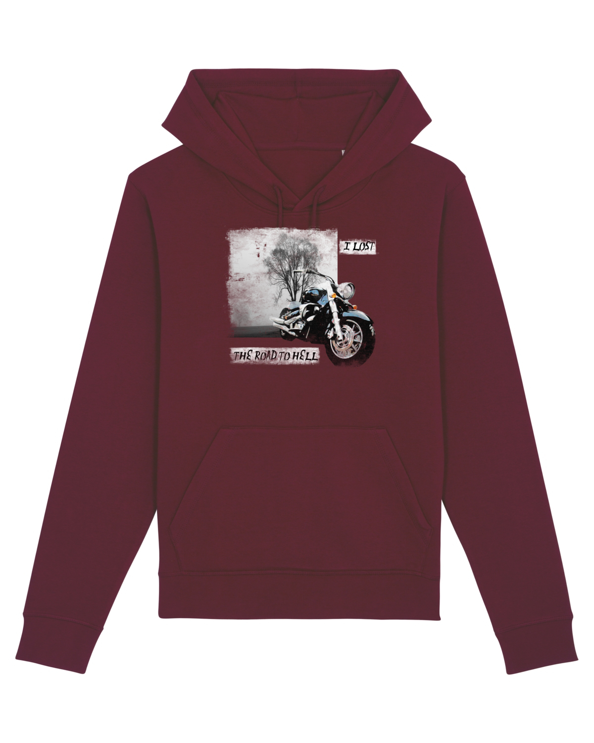 Hanorac Unisex Drummer Burgundy