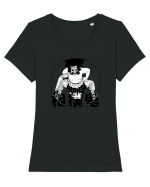 Sumo Oni Tricou mânecă scurtă guler larg fitted Damă Expresser