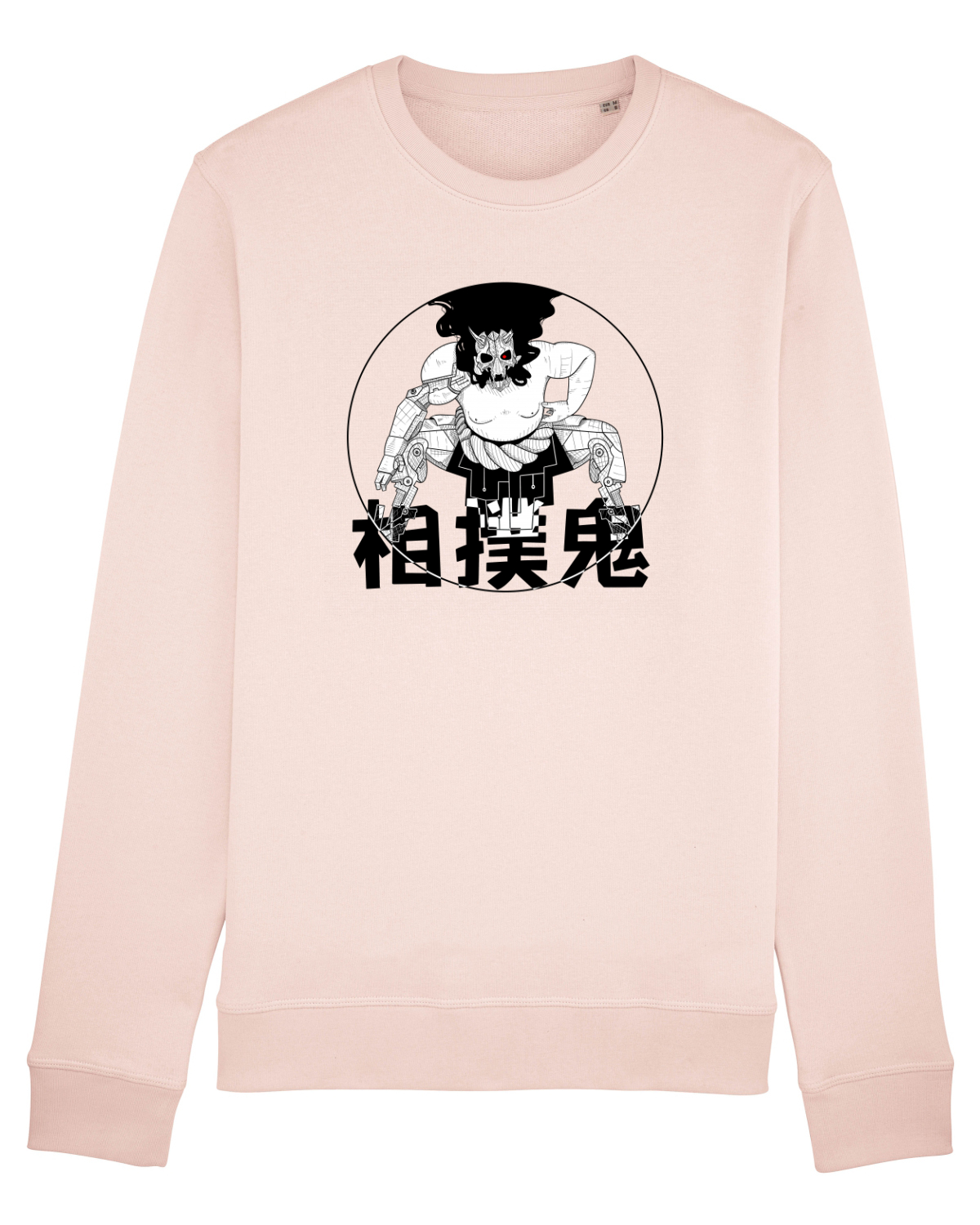 Bluză mânecă lungă Unisex Rise Candy Pink