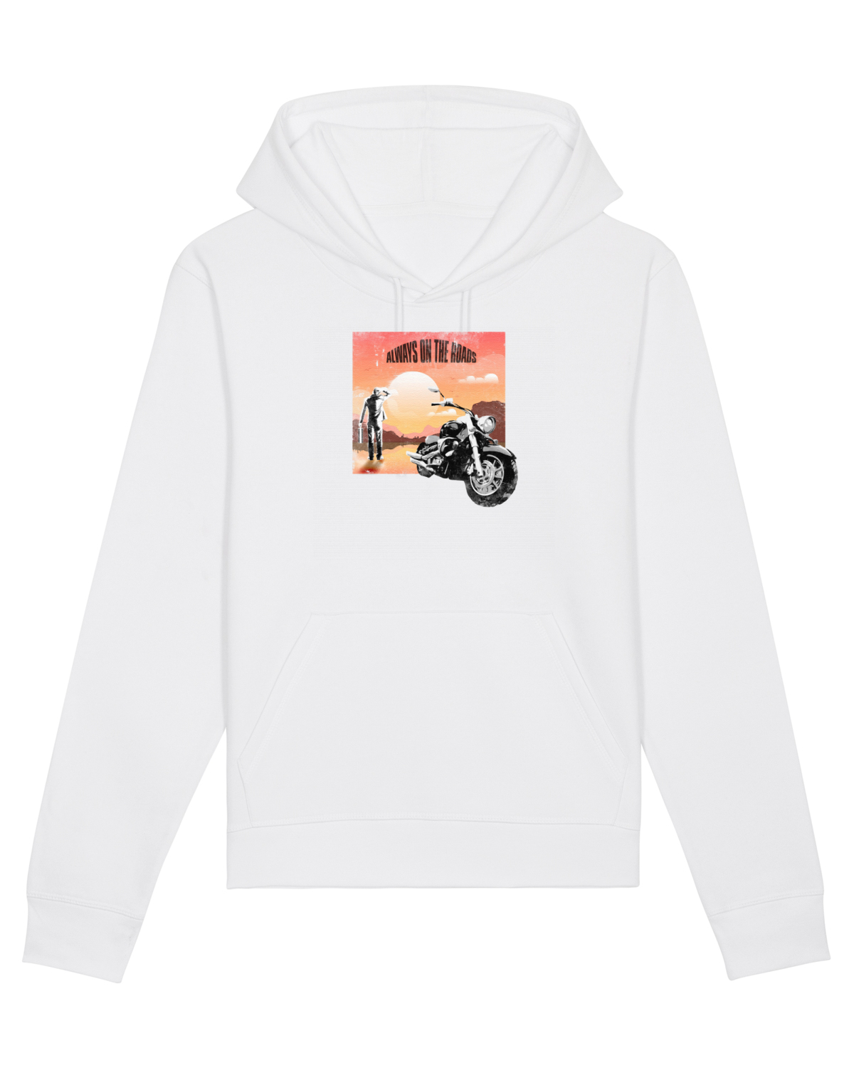 Hanorac Unisex Drummer White
