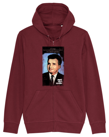 nicolae ceausescu Burgundy