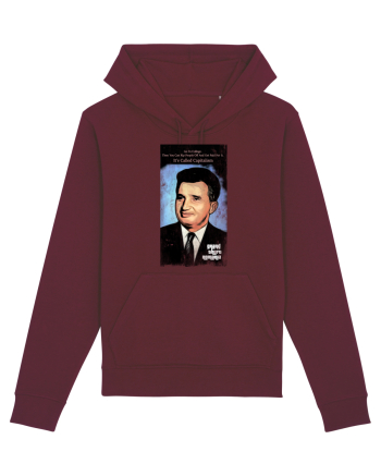 nicolae ceausescu Burgundy