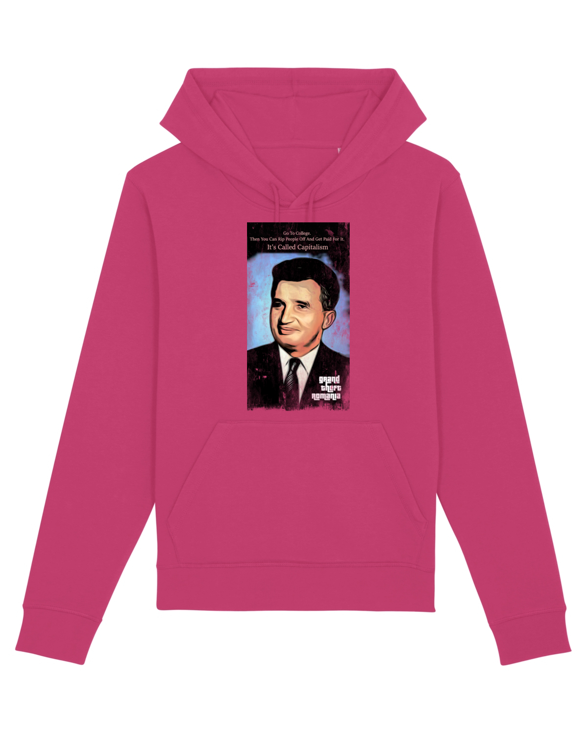 Hanorac Unisex Drummer Raspberry