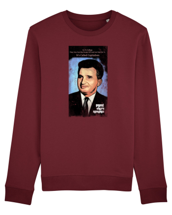 nicolae ceausescu Burgundy