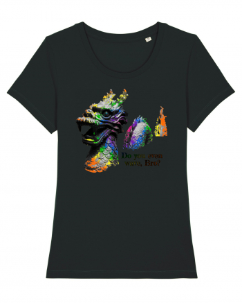 Swimming Dragon Black