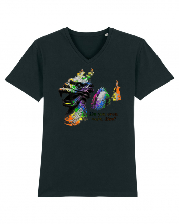 Swimming Dragon Black